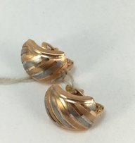 Серьги золотые 585 проба, арт.6431 d - Каменец-Подольский