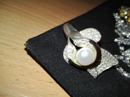 Кольцо с жемчужиной серебро - Каменец-Подольский