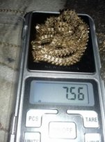 Золотая Цепочка на шею Золото 585 пробы вес7.56 длинна44 см ширина 6мм - Славянск