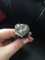 Продам шикарное стильное кольцо с пиритом - Курахово