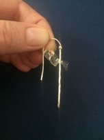 Серьги серебряные Tweeds Стрекоза Новые 925 проба - Киев