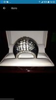 Кольцо Swarovski black - Киев