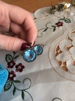 Продам шикарные серьги - Днепр