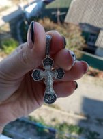 Серебряный крестик / крест - Тернополь