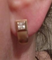 Золотые серьги 585пр - Киев