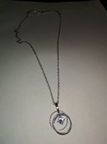 Цепочка с кулоном с камнем от Swarovski - Киев