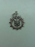 Кулон с трезубцем серебро - Полтава