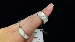 Серебряное колечко с кристаллами Swarovski - Ирпень