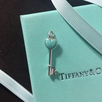 Подвеска ключ с сердцем Tiffany Keys - Киев