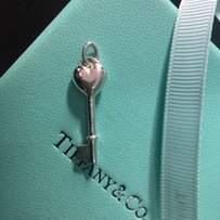 Подвеска ключ с сердцем Tiffany Keys - Киев