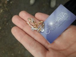 Серьги антиалергенный сплав - Львов