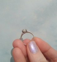 Серебряное кольцо с аметистом - Одесса
