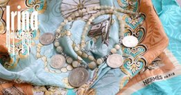 Баламути. Перламутр з австрійськими срібними монетами - Львов