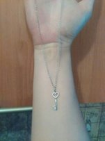 Серебряная цепочка с подвеской - Одесса