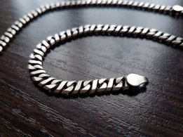 Срібний ланцюжок (50 см., 40,29 г., панцирне плетіння) - Львов