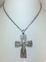 Крест серебряный 925 пробы, арт.0013 с - Запорожье