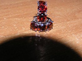 Серёжки прелесный гранат - Харьков