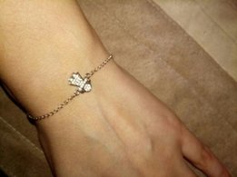 Серебренный браслет с цирконием - Киев
