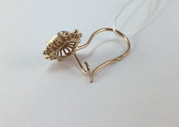 Серьги золотые 585 проба, арт.5997 d - Сумы