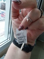 Продам кольцо в белом золоте с висюлькой - Днепр