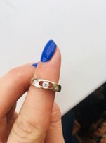 Вишуканий перстень з чорними діамантами - Львов