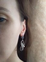 Серьги серебро - Львов