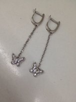Продам серебряные сережки - Сумы