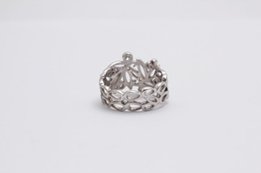Кольцо 585° из белого золота с бриллиантами 0,22ct (8 шт) - Харьков