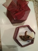 Кольцо позолоченное Булгари красивое с мелкими камешками - Киев