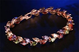 Роскошный Браслет Кубический Цирконий. Позолоченный - Винница