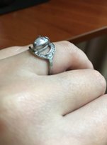 Кольцо серебряное - Запорожье