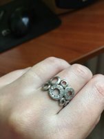 Кольцо серебряное - Запорожье