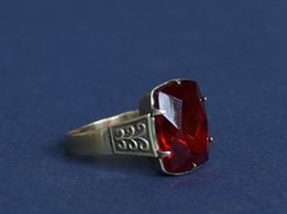 Кольцо серебряное винтажное, СССР, 875 проба - Славянск