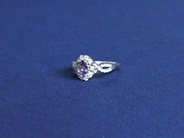Кольцо серебряное с александритом - Славянск