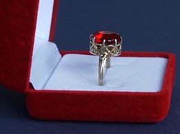 Кольцо серебряное позолоченное винтажное, СССР, 875 проба - Славянск