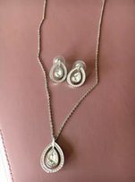 Комплект Swarovski (серьги и кулон) - Киев