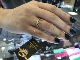 Женское Золотое Кольцо "Корона" 585 - Винница