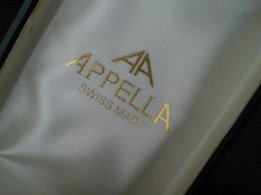 Швейцарские часы Appella Geneve (кварцевые) 24 карата позолота - Черновцы