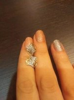 Продам золотые серьги - Донецк
