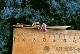 Продам золотую брошь 583 пробы. - Киев