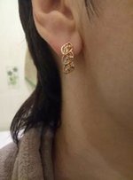 Золотые сережки 2.22 грамма - Днепр