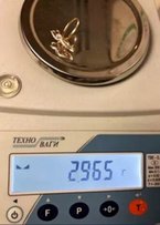 Золотое колечко новое 585 проба, 3 гр. - Полтава