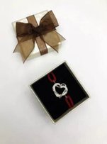 Оригинальный Красный браслет с серебром - Винница