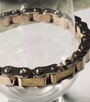 Золотой байкерский браслет 141,7 г 585 пр - Днепр