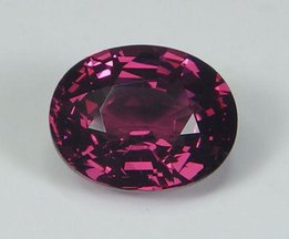Природный малиновый гранат родолит 7.50 ct GIA сертификат - Львов