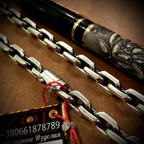 Серебряная цепь 925 пробы . Якорь 120 грамм - 