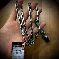 Серебряная цепь 925 пробы . Якорь 120 грамм - 