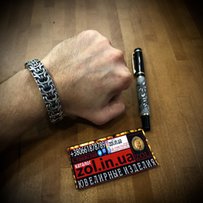 Серебряный браслет 925 пробы . Рамзес 100 грамм - 