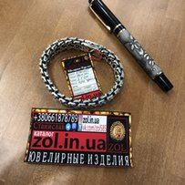 Серебряный браслет 925 пробы . Рамзес 100 грамм - 