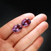 Натуральный Аметист пара 16.21 ct / 2 шт. - Киев
